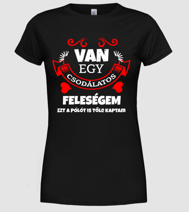  minta fekete pólón