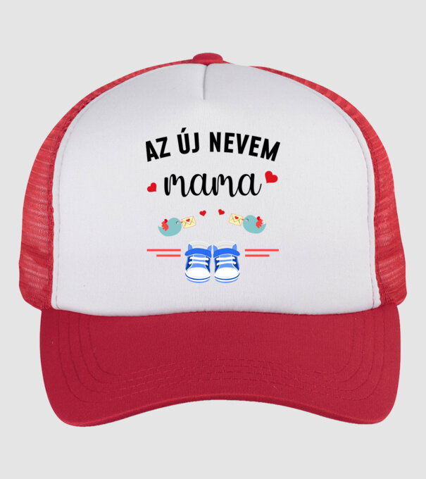  minta fehér/piros pólón