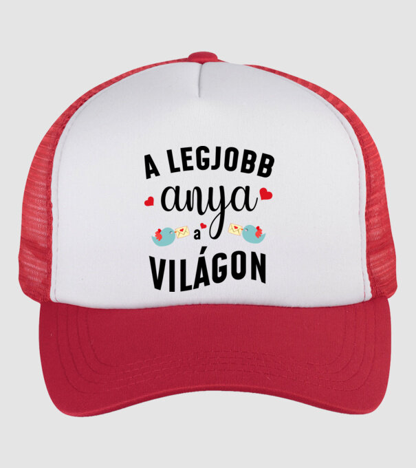  minta fehér/piros pólón