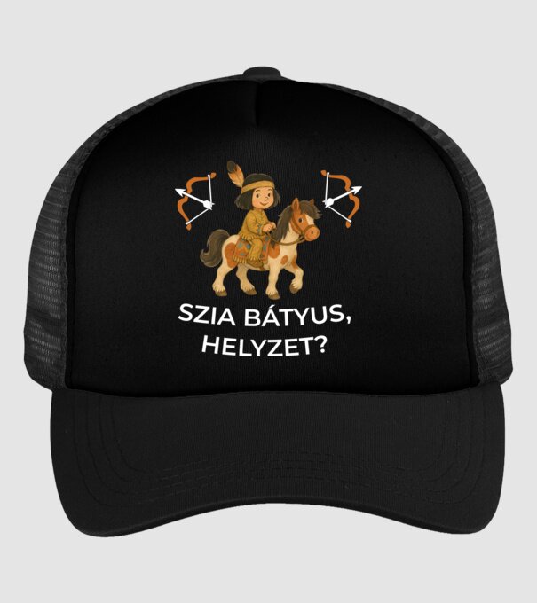  minta fekete pólón