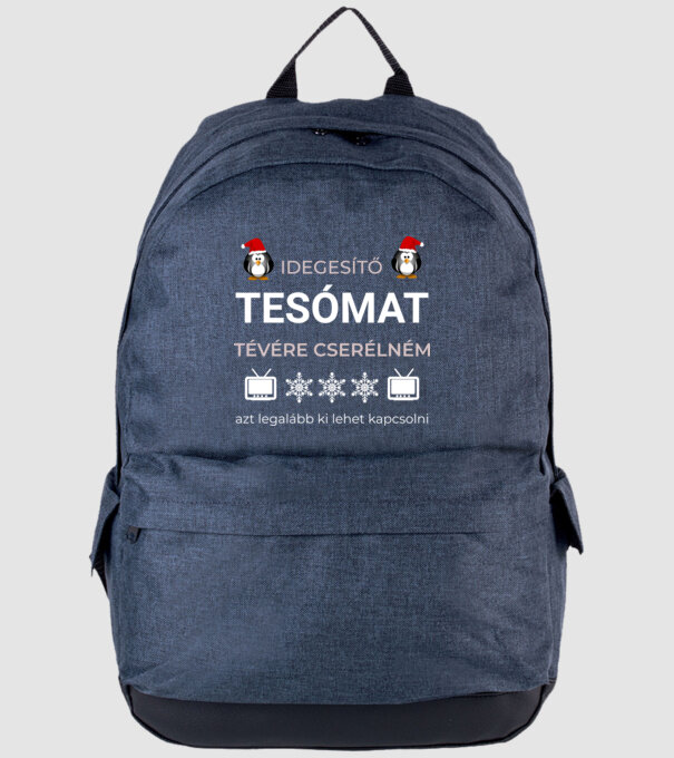  minta farmerkék pólón
