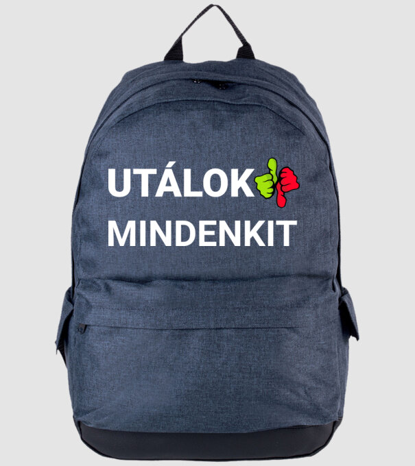  minta farmerkék pólón