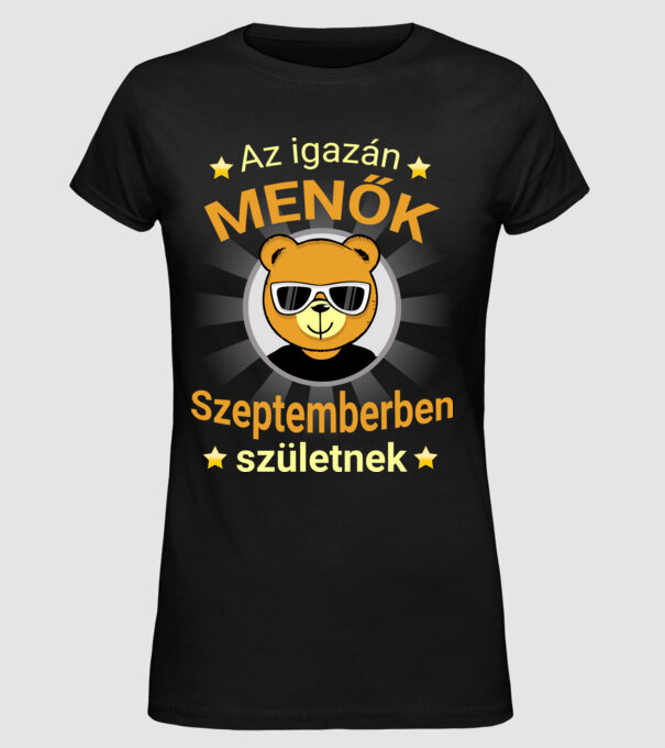  minta fekete pólón