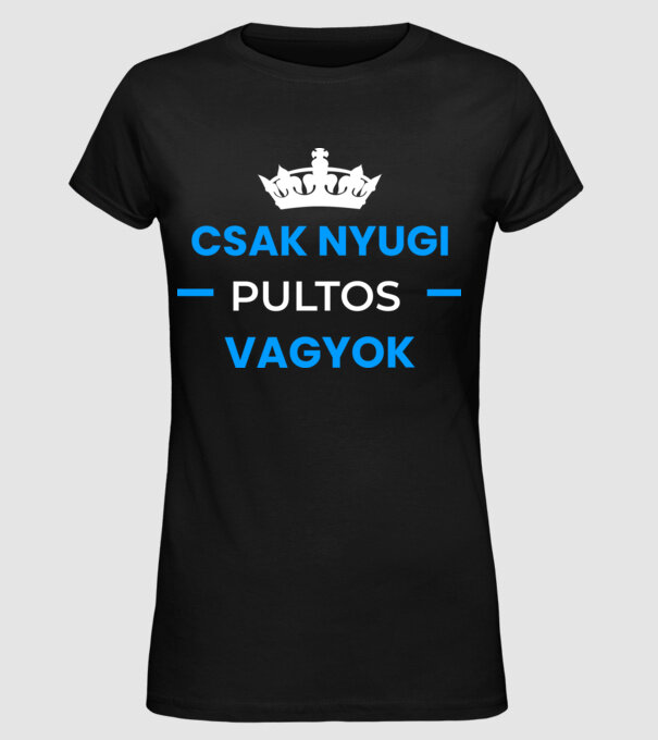  minta fekete pólón