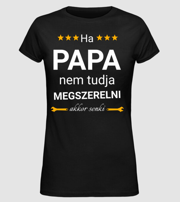  minta fekete pólón