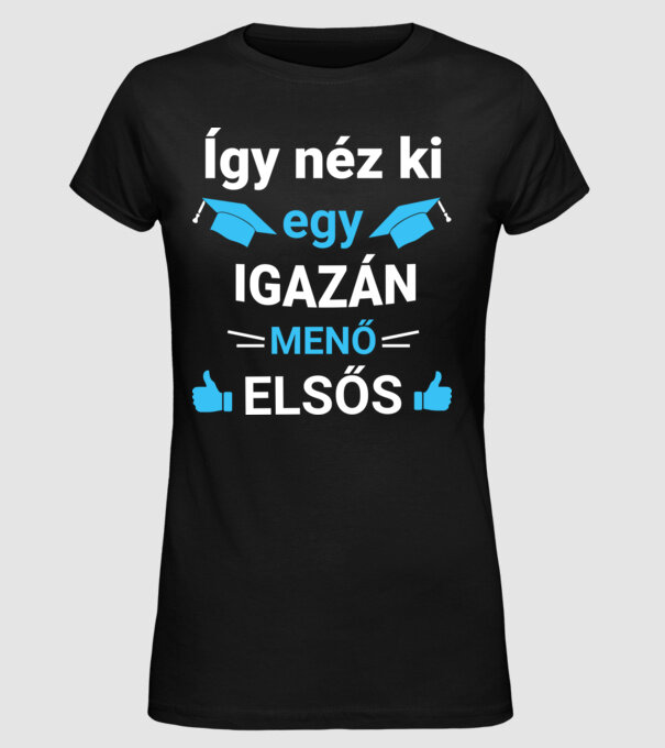  minta fekete pólón