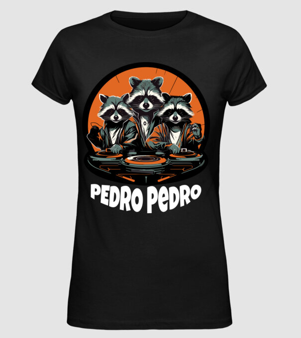  minta fekete pólón