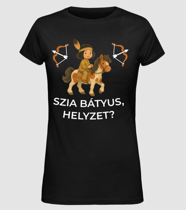  minta fekete pólón