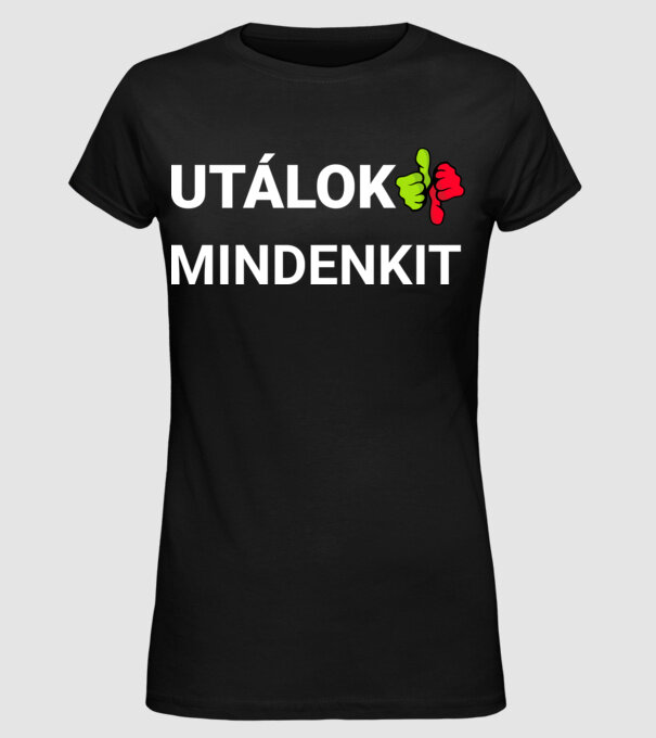  minta fekete pólón