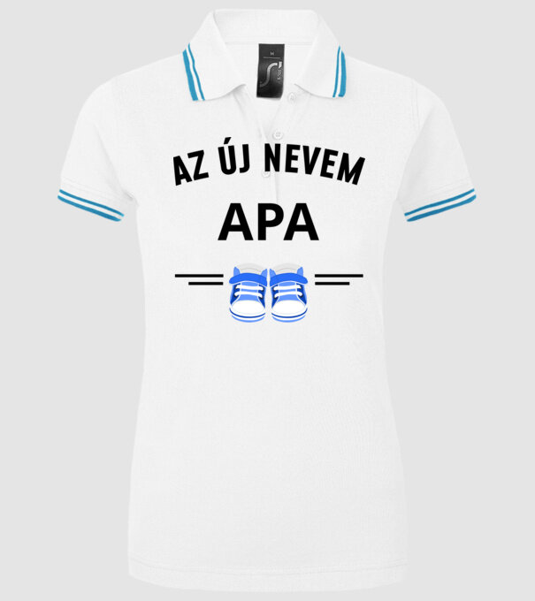  minta fehér pólón