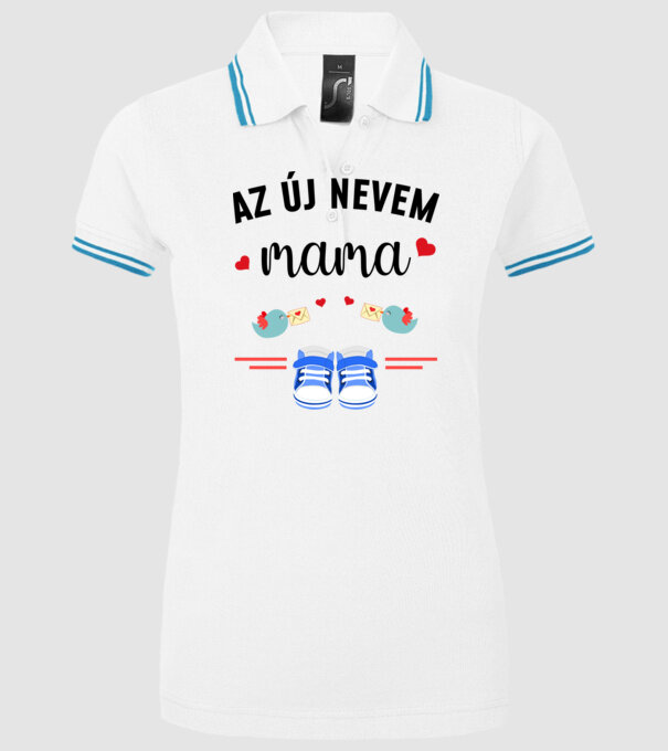  minta fehér pólón