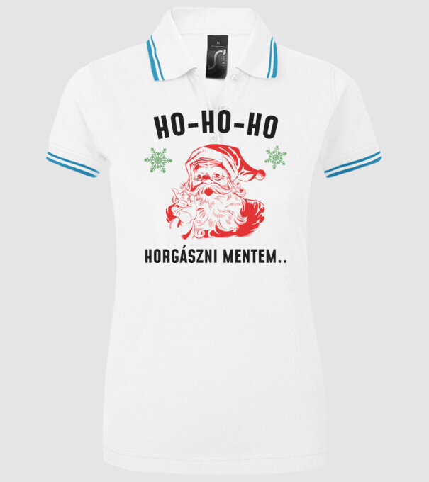  minta fehér pólón