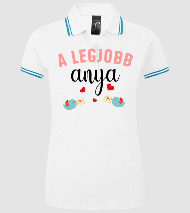 minta fehér pólón