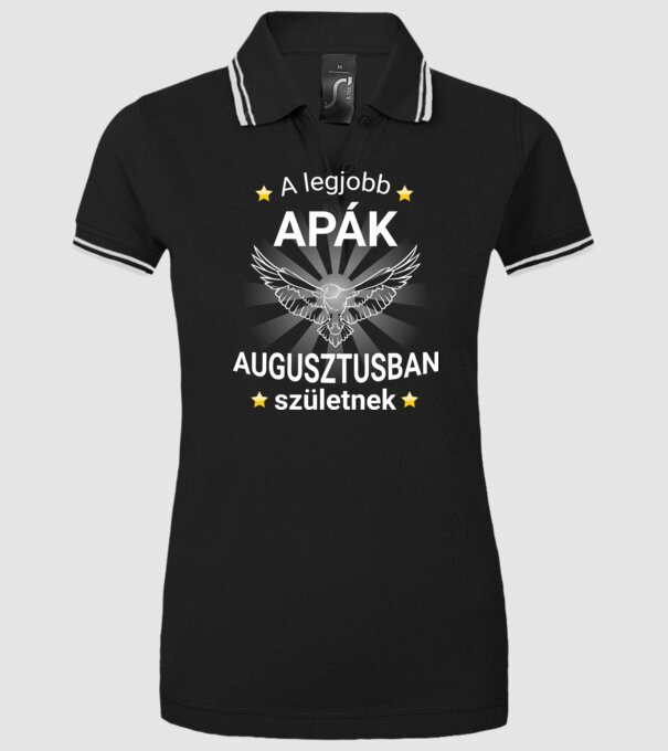 minta fekete pólón