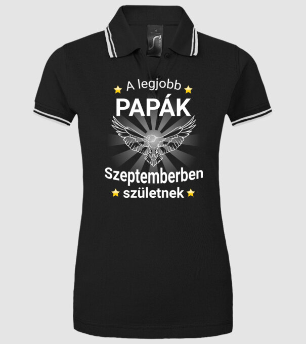  minta fekete pólón
