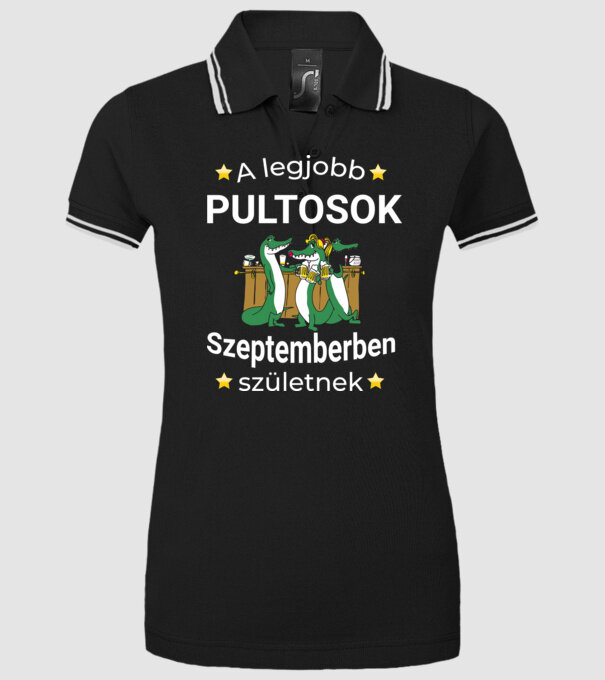  minta fekete pólón