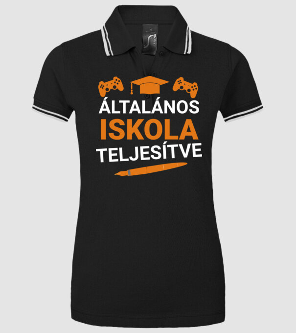  minta fekete pólón