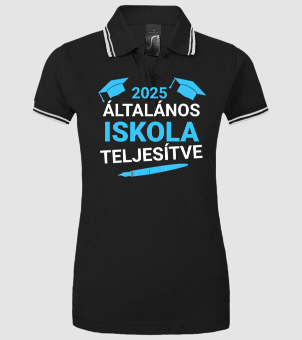  minta fekete pólón