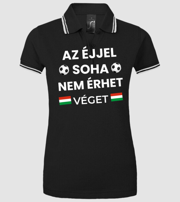 minta fekete pólón