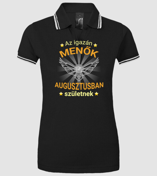  minta fekete pólón