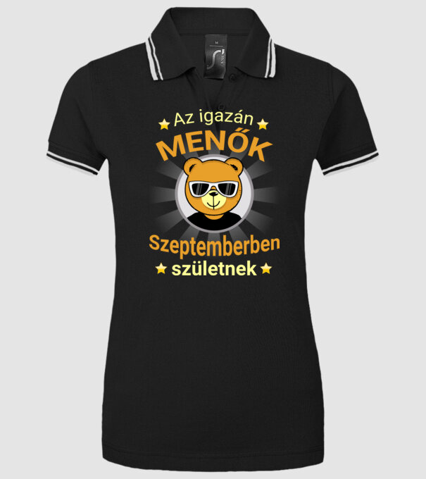  minta fekete pólón