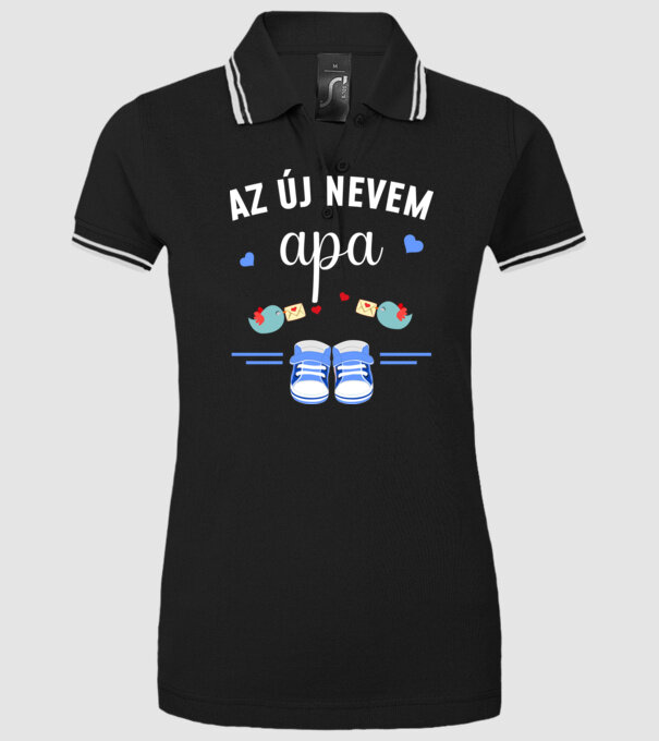  minta fekete pólón