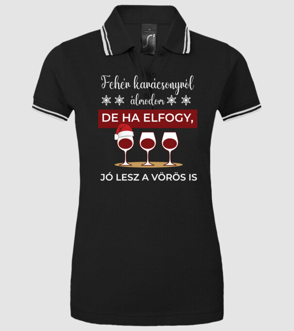  minta fekete pólón