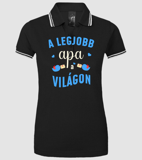  minta fekete pólón