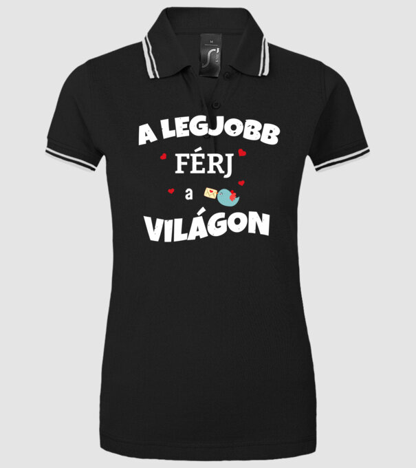  minta fekete pólón