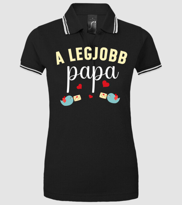  minta fekete pólón