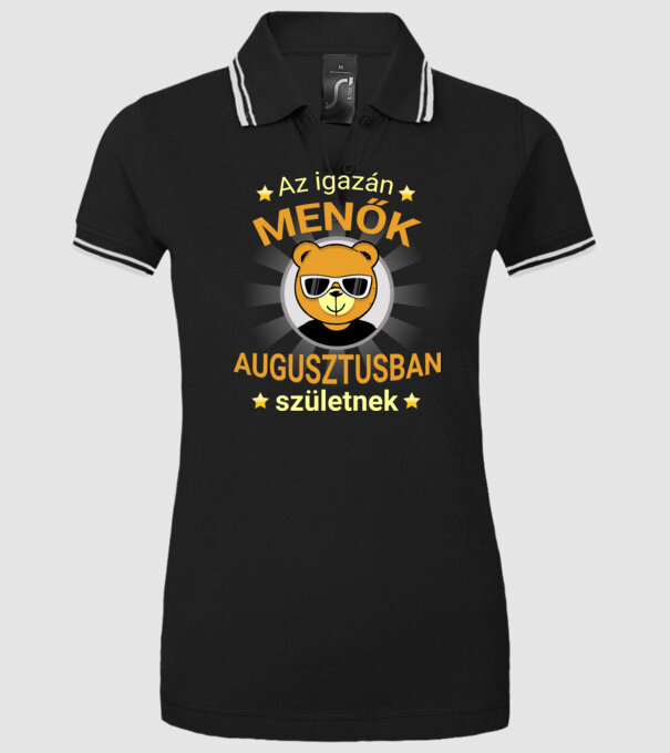  minta fekete pólón