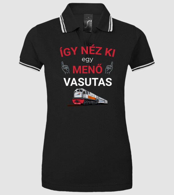 minta fekete pólón