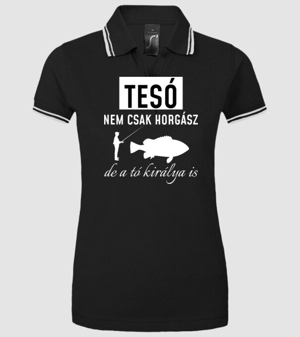  minta fekete pólón