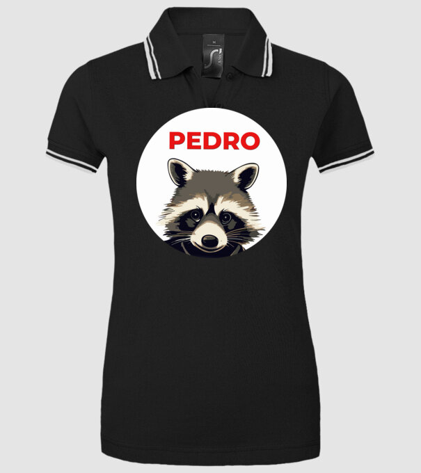  minta fekete pólón