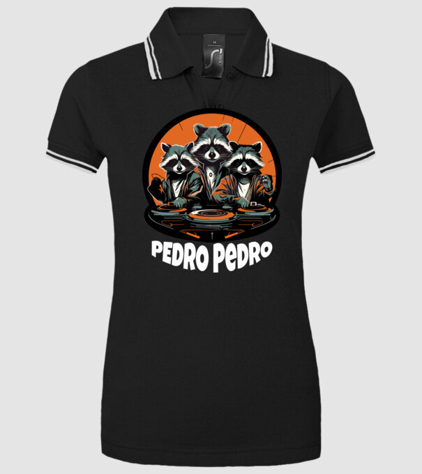  minta fekete pólón