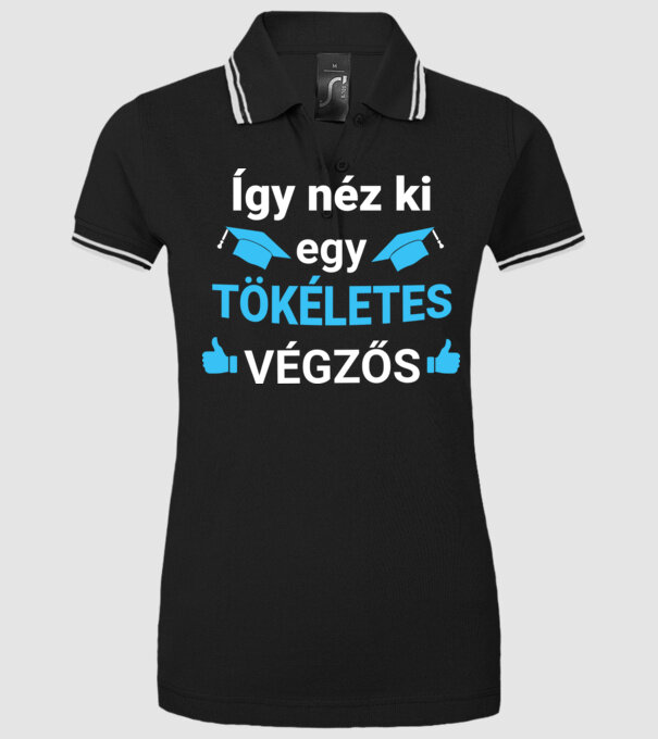  minta fekete pólón