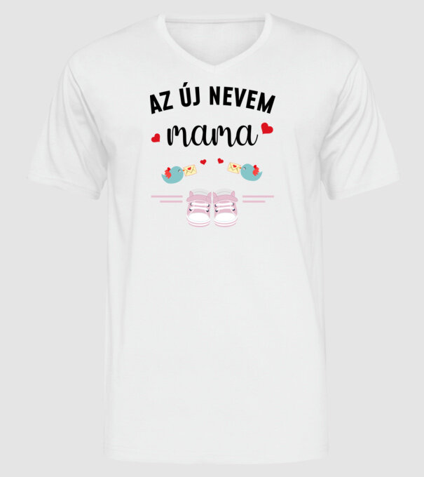 minta fehér pólón