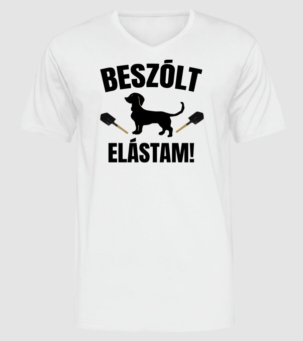  minta fehér pólón