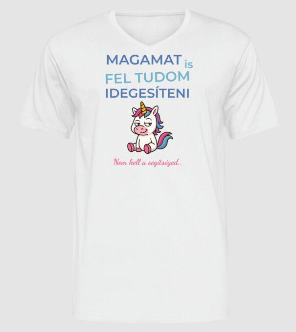  minta fehér pólón