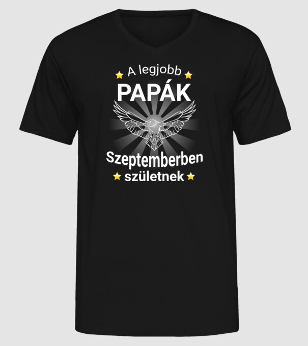  minta fekete pólón