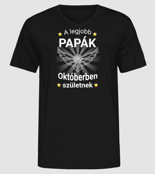 minta fekete pólón