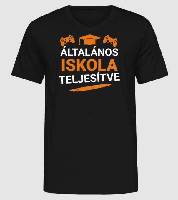  minta fekete pólón