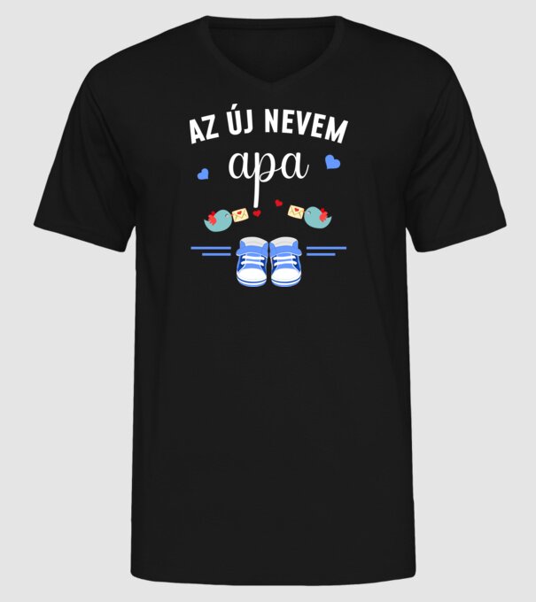 minta fekete pólón