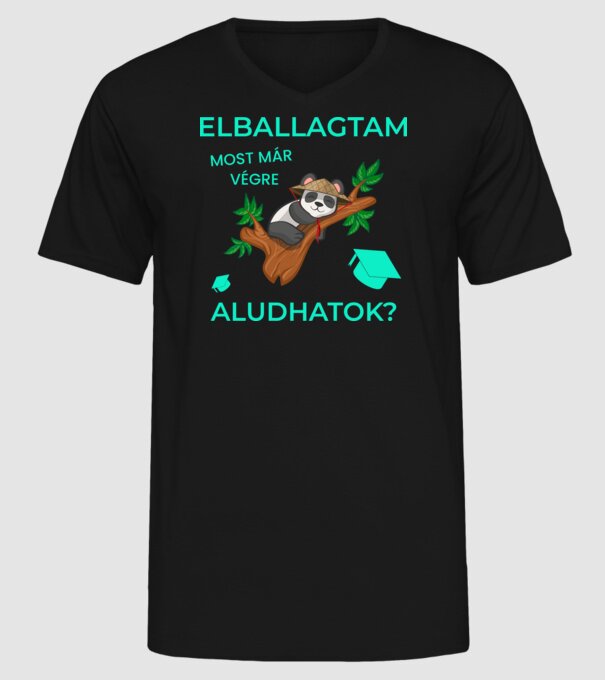  minta fekete pólón