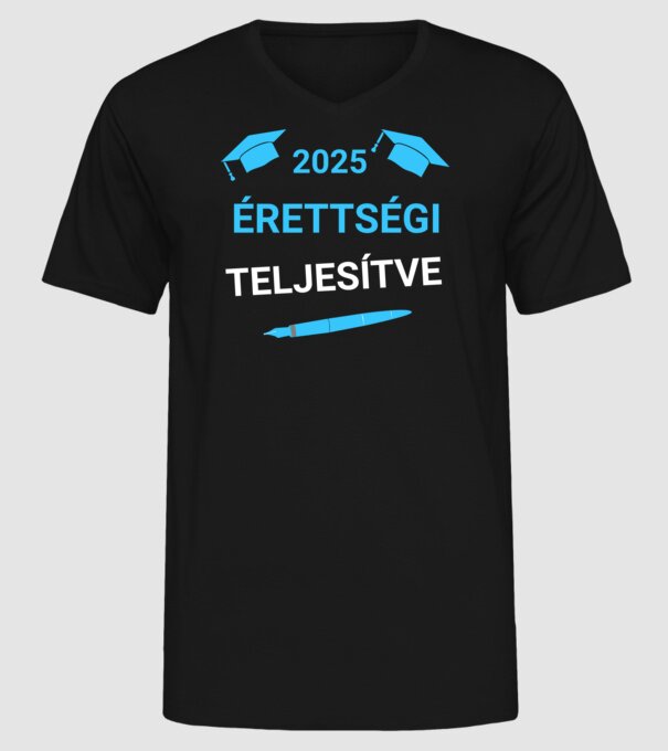  minta fekete pólón