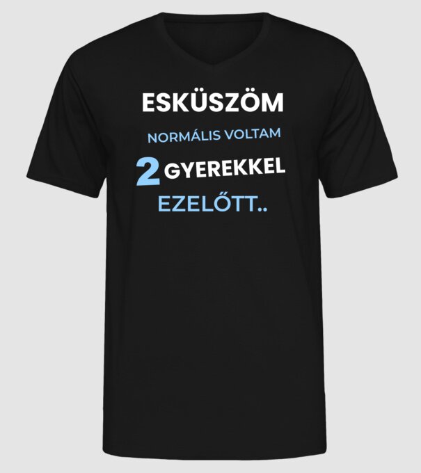  minta fekete pólón
