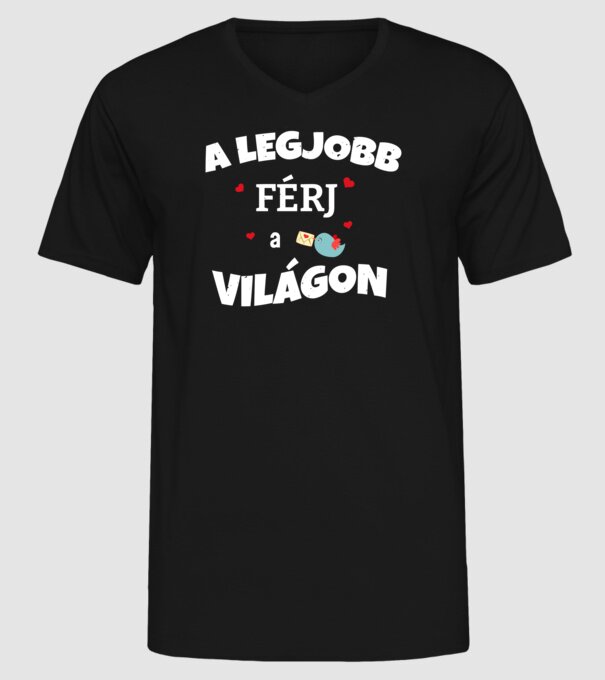  minta fekete pólón