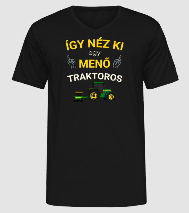  minta fekete pólón
