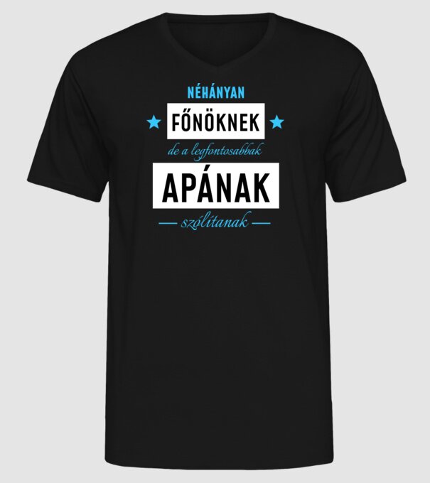  minta fekete pólón
