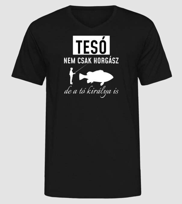 minta fekete pólón